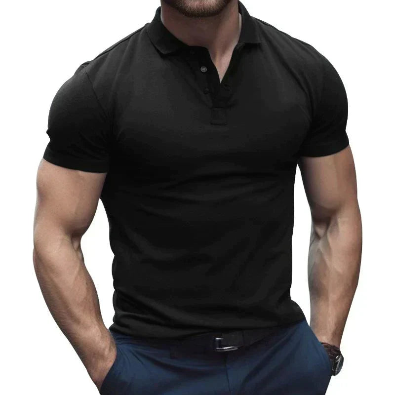 Korte Mouw Poloshirt Voor Mannen Zomer