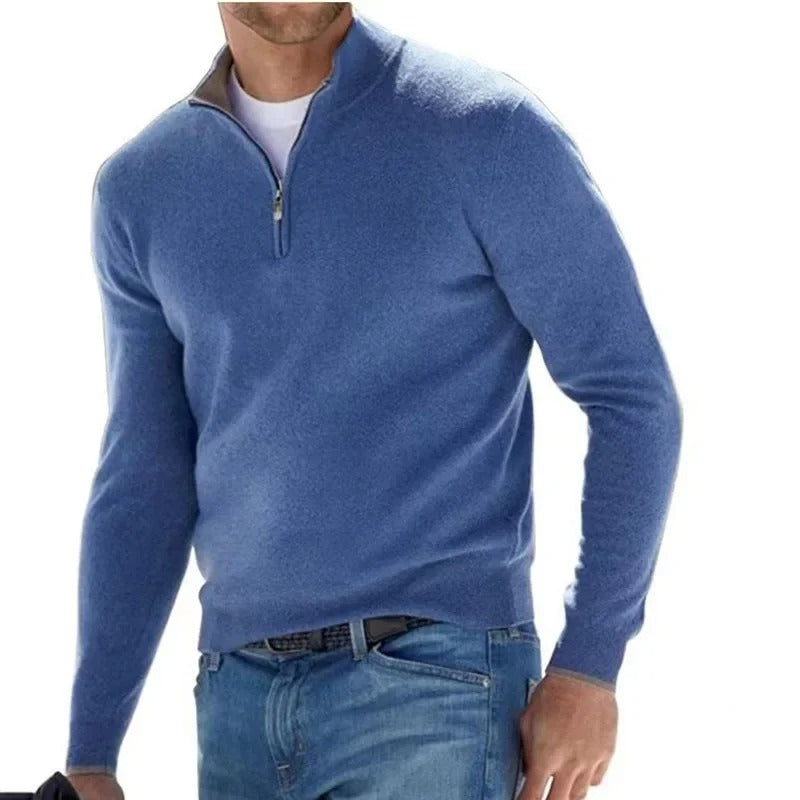 Boris™ - Cashmere Ziptrui