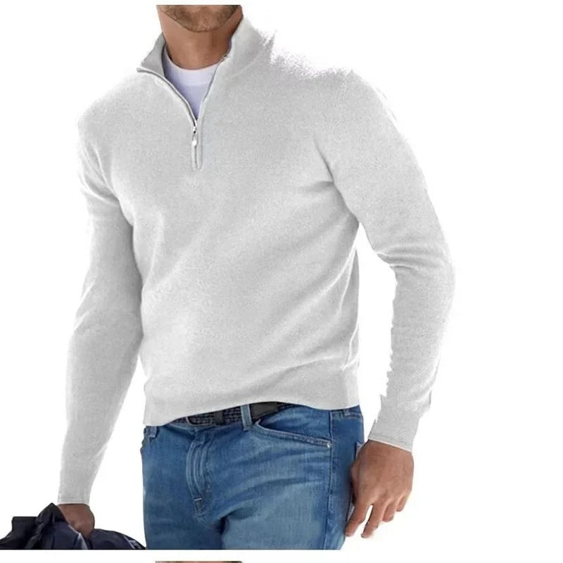 Boris™ - Cashmere Ziptrui
