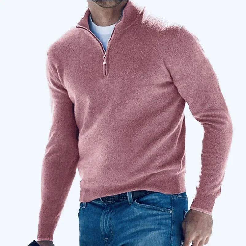 Boris™ - Cashmere Ziptrui
