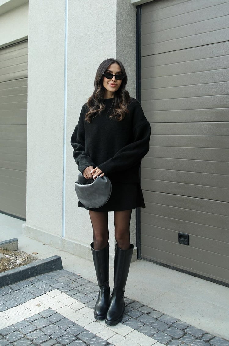 Merel™ - Sweater Met Minirok Set