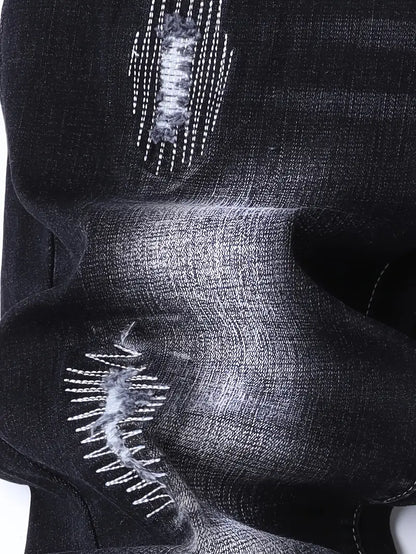 Jayden™ Versleten Skinny Jeans met Gescheurde Details