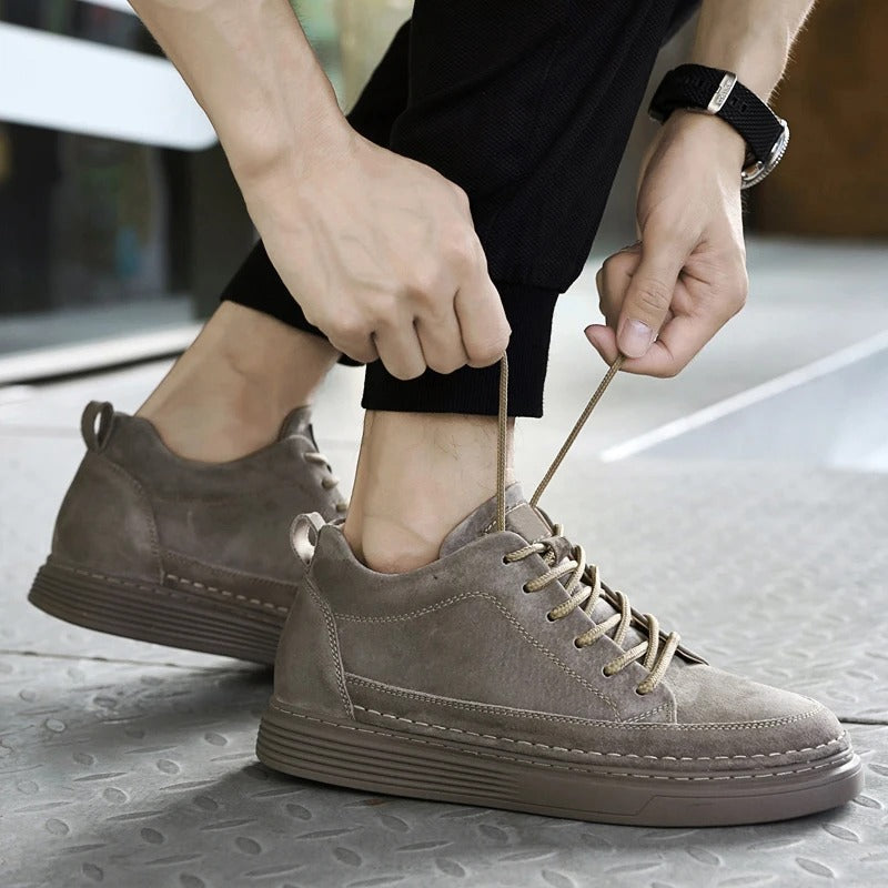 Comfortabele en stijlvolle vegan leren sneakers