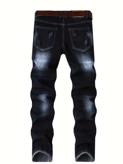Jayden™ Versleten Skinny Jeans met Gescheurde Details
