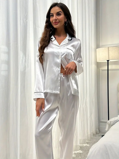 Tamara™ Tijdloze Satijnen Pyjama