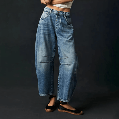 Veelzijdige Comfort Jeans met Wijde Pijpen