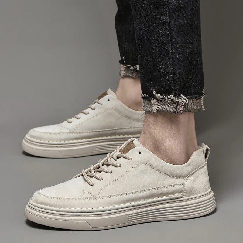 Comfortabele en stijlvolle vegan leren sneakers