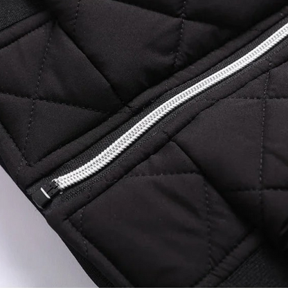 Nordic Quilted Bomber