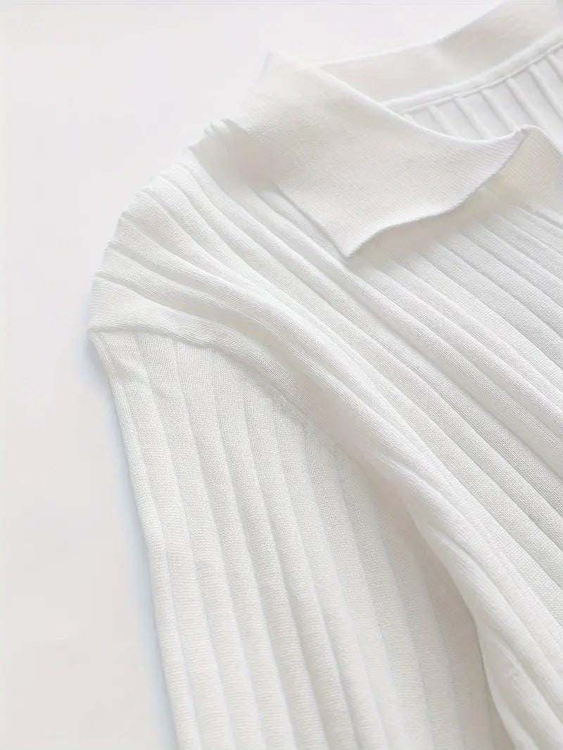 Slim Fit Gebreide Pullover voor Comfort