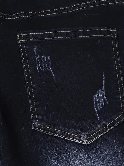 Jayden™ Versleten Skinny Jeans met Gescheurde Details