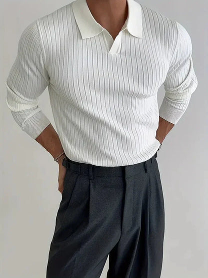 Slim Fit Gebreide Pullover voor Comfort