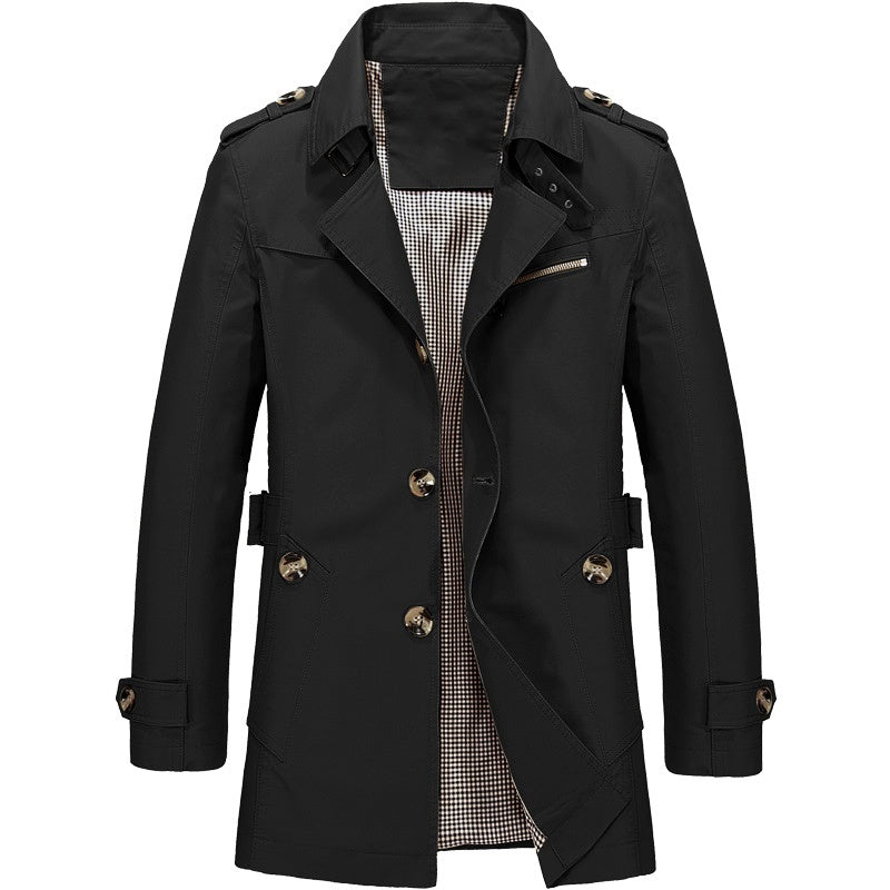 Moderne Stedelijke Streetwear Trench Coat