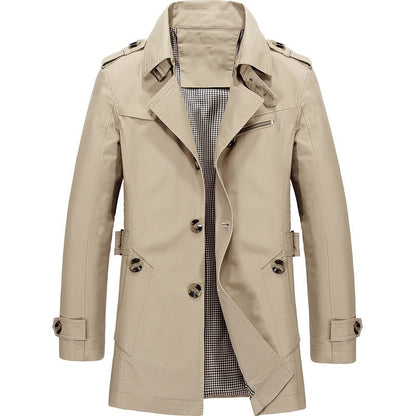 Moderne Stedelijke Streetwear Trench Coat