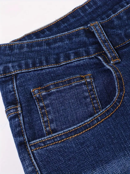Jayden™ Versleten Skinny Jeans met Gescheurde Details
