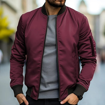 Timo™ Casual Bomberjas voor Heren met Moderne Details