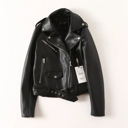 Vintage Jas voor Dames met Rits en Praktische Zak