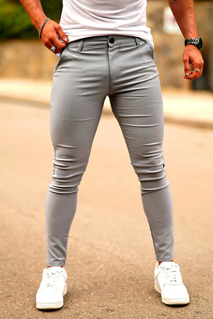Mike ™ - Stretch pants gray