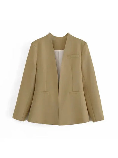 Klassieke Blazer en Broek Combinatie