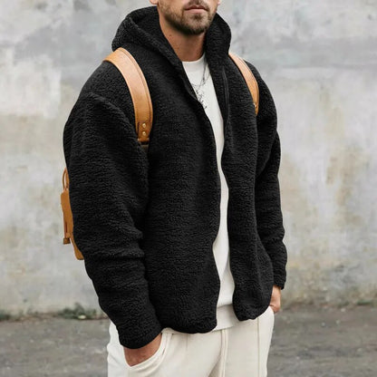 Comfortabele Sherpa Fleece Jas voor Buiten
