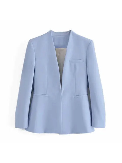 Klassieke Blazer en Broek Combinatie