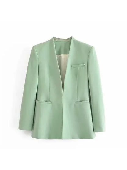 Klassieke Blazer en Broek Combinatie