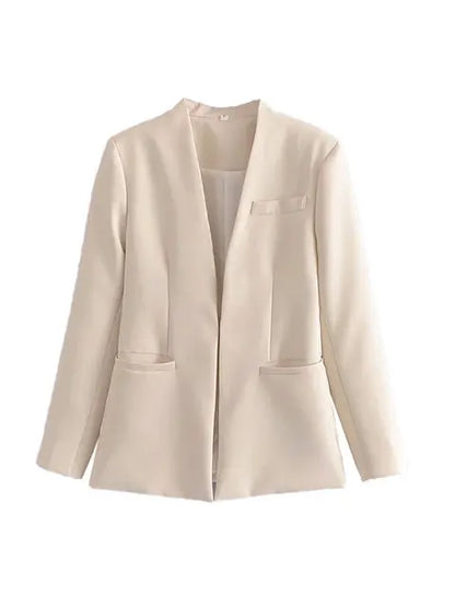 Klassieke Blazer en Broek Combinatie