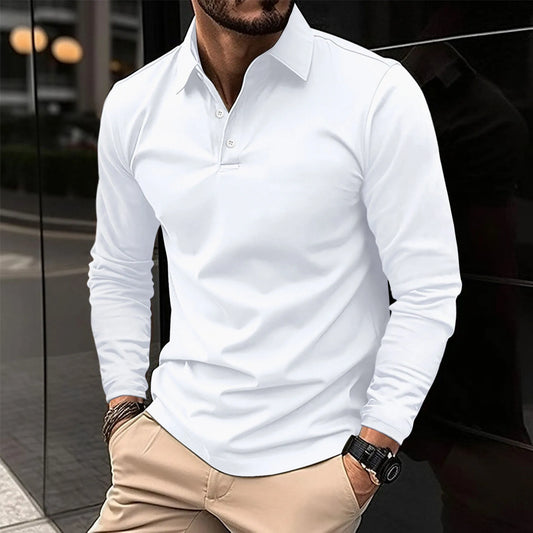 Marcus ™ - Polo clásico de mangas largas