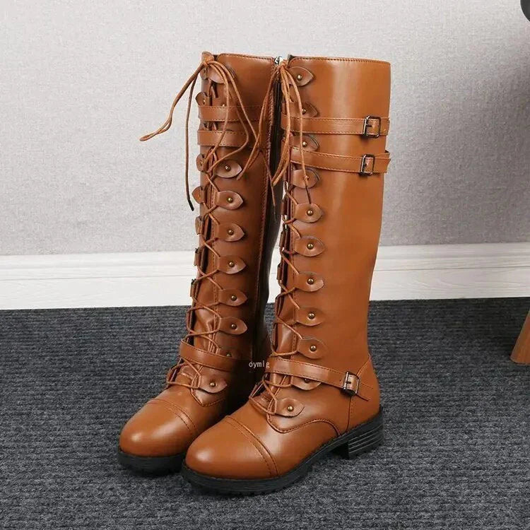 WinterLaarzen met Schnallen en Warm Futter voor Dames