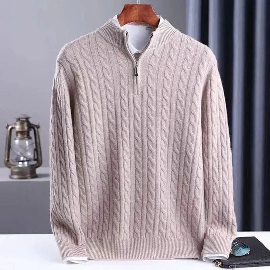 Gezellige rits-up pullover voor winterdagen