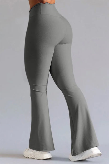 Ademende flared broek voor lente zomer