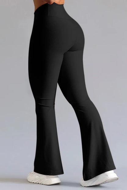 Ademende flared broek voor lente zomer