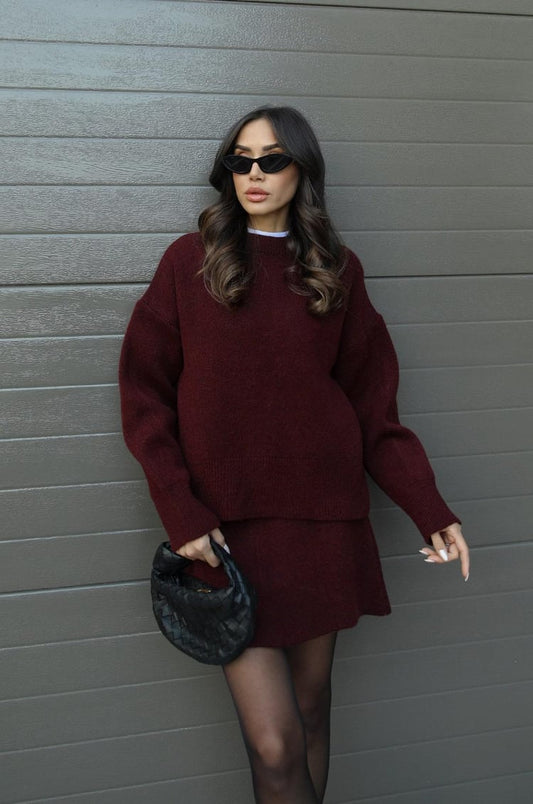 Merel™ - Sweater Met Minirok Set