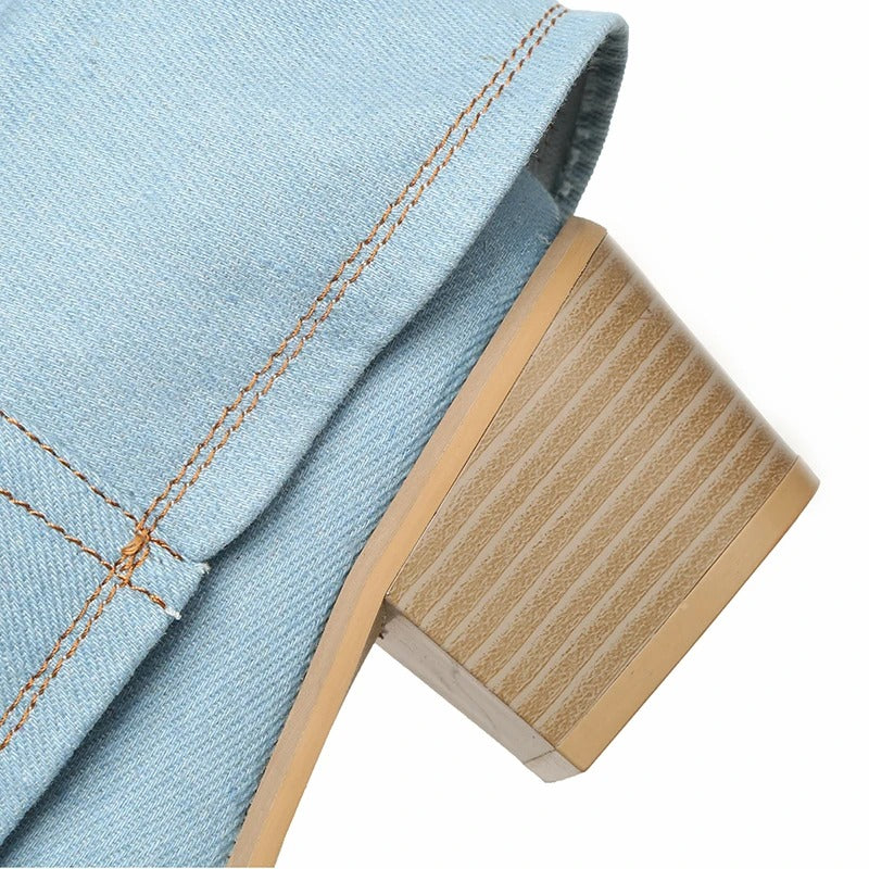 Comfortabele Laarzen met Blokhak voor Vrouwen