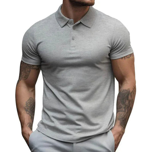Korte Mouw Poloshirt Voor Mannen Zomer