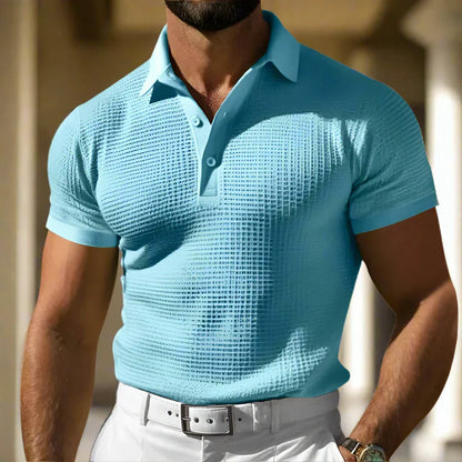 Performance Polohemd Met Vochtregulatie Voor Mannen Lente Zomer