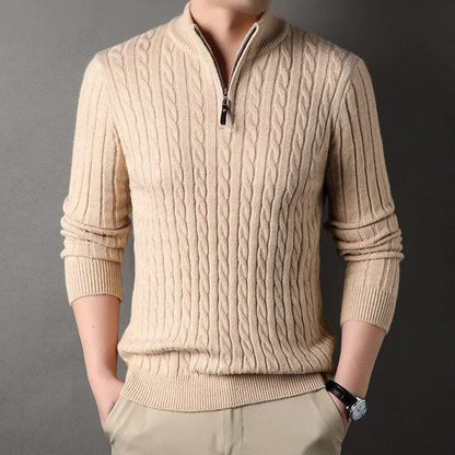 Gezellige rits-up pullover voor winterdagen