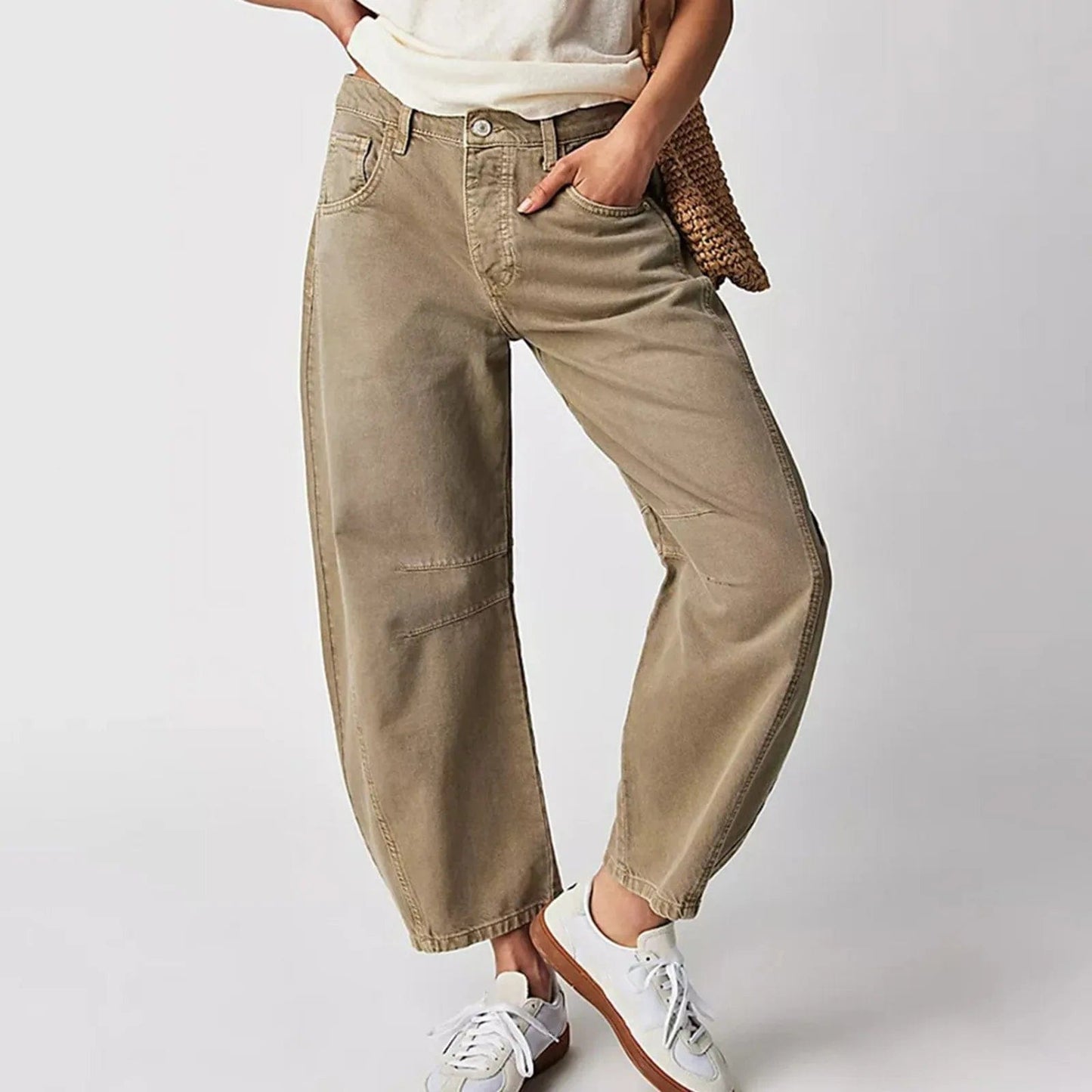 Veelzijdige Comfort Jeans met Wijde Pijpen